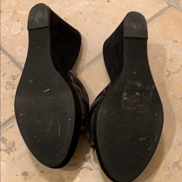 COACH WEDGE SANDALS SZ 9 - Picture 3 of 4